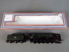 Hornby - A boxed Hornby OO gauge R264 Class 9F 2-10-0 steam locomotive and tender, Op.No.