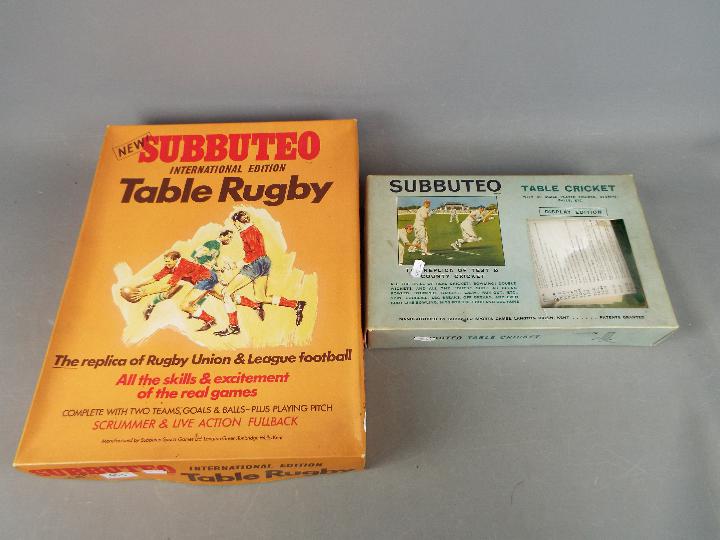 Subbuteo - Two boxed Subbuteo sets.