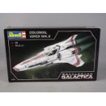 Revell - A boxed Revell 'Battlestar Galactica' plastic model kit of a 'Colonial Viper MK.II'.