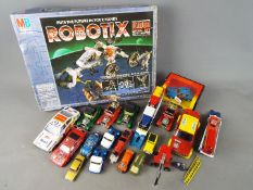 Matchbox, Ertl, Bburago, Corgi, Others - A boxed MB Games Robotix RS1000 Kit,