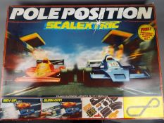 Scalextric - A boxed Scalextric 'Pole Position' set.