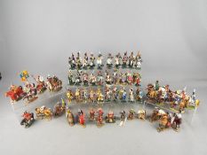 Del Prado - A battalion of XXX unboxed mounted and foot soldiers from various historical periods