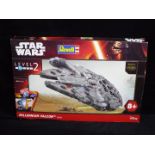 Revell - A boxed Revell Star Wars Easykit Level 2 #06694 Millennium Falcon in a Good factory sealed