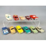 Matchbox, Lesney - An unboxed group of 11 Matchbox / Lesney Regular Wheel diecast vehicles.