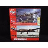 Airfix - Two boxed 1:72 Avro Lancaster plastic models kits by Airfix.