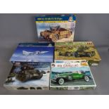 A selection of Dragon, Italeri,