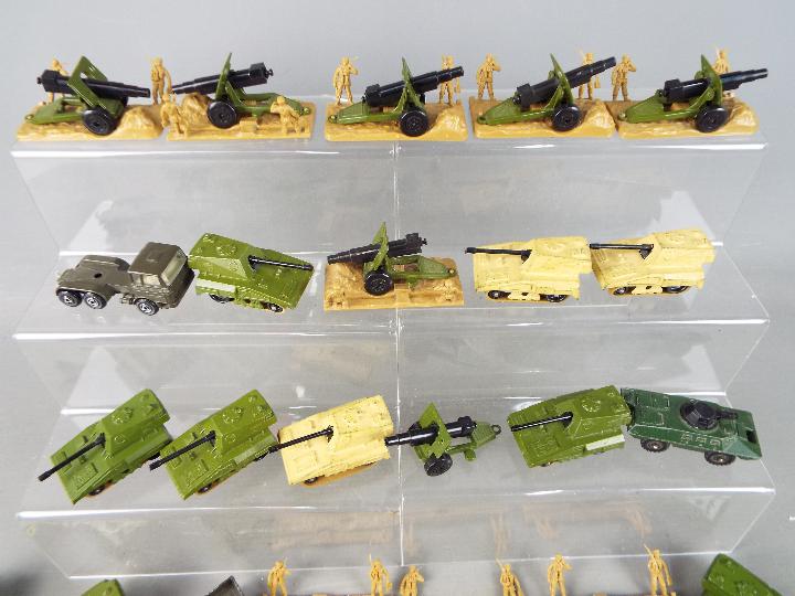 Corgi Juniors, Matchbox, Efsi - An unboxed battalion of milatry diecast vehicles mainly Matchbox. - Image 2 of 3