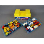 Matchbox - A Matchbox CC24 Collectors Carry Case holding two trays containing a total of 24