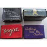 VINTAGE CADBURYS & AFTER EIGHT CHOCOLATE BOXES