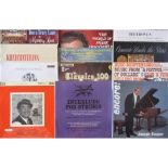 VINYL LP'S ALBUMS - 12 HUGO MONTENEGRO FATS WALLER JAZZ PIANO CLASSICAL ETCD