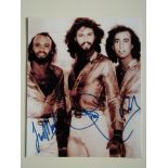 BEE GEES SIGNED PHOTOGRAPH