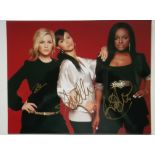 SUGABABES SIGNED PHOTOGRAPH