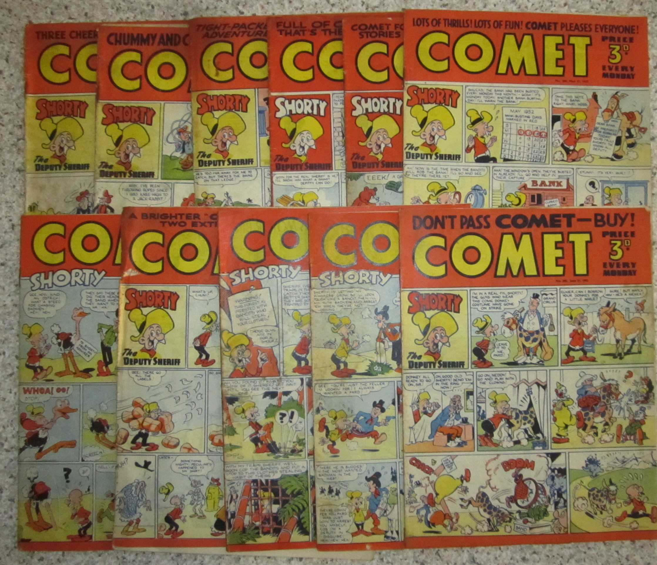 COMICS - COMET 1952 X 11