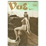 ADULT GLAMOUR - VUE MAGAZINE NUMBER 1. THE VERY FIRST ISSUE