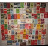 SMOKING - OVER 100 VINTAGE CIGARETTE BOX FRONTS