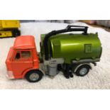 VINTAGE DINKY TOYS - JOHNSON ROAD SWEEPER & SHOVEL DOZER