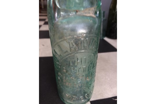 COLLECTION OF ANTIQUE BOTTLES INC COD BOTTLE ETC - Image 4 of 5