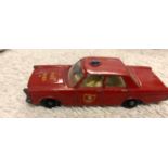 COLLECTION OF 5 VINTAGE DINKY TOY CARS THE SAINT, AMBULANCE ETC