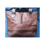 DENTS BROWN LEATHER VINTAGE HANDBAG