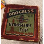 1950s PROGRESS GYROSCOPE TOP TOY