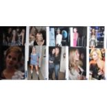 CELEBRITIES - JENNIFER ANISTON. EMMA WATSON. KATE BOSWORTH ETC. 10 X PRESS PHOTOGRAPHS