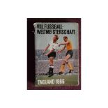 1966 WORLD CUP - GERMAN BOOK