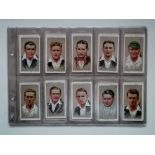 CIGARETTE CARDS - FULL SET OF CRICKETERS 1934