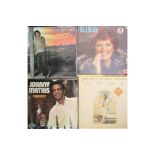 VINYL LP'S ALBUMS - JOB LOT OF 147 - ROD STEWART LULU JOHNNY MATHIS ETC