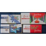 SMOKING - PLAYERS & PARK DRIVE VINTAGE CHRISTMAS CIGARETTE SLEEVES WITH PACKETS