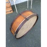 LARGE 20th CENTURY BASS DRUM