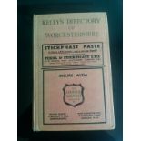 VINTAGE KELLYS DIRECTORY BOOK - WORCESTERSHIRE