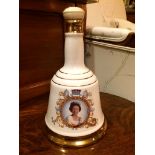 1986 UNOPENED BELLS WHISKEY WADE DECANTER QUEENS 60TH BIRTHDAY