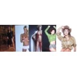 ADULT GLAMOUR - FIVE LARGE 10 X 8 INCH PHOTOGRAPHS