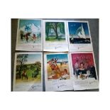 NUMBER 7 CIGARETTE ADVERTISING POSTERS X 6