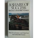 HORSE RACING - PETER SCUDAMORE AUTOGRAPHED BOOK