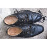 SCOTTISH GHILLIE BROGUES SHOES SIZE 11 1/2