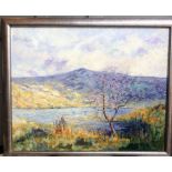 FINE ART RUTH DAVIES ACRYLIC LANDSCAPE PAINTING GWYNEDD WALES