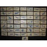 CIGARETTE CARDS - TURF BRITISH AIRCRAFT FULL SET OF 50