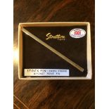 VINTAGE STRATTON STOCK PIN & ORIGINAL BOX