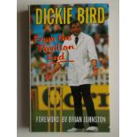 CRICKET - DICKIE BIRD AUTOGRAPHED BOOK