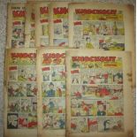 COMICS - KNOCKOUT 1950 -1952 X8