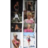 CELEBRITIES - PARIS HILTON. CARMEN ELECTRA ETC. PRESS PHOTOGRAPHS