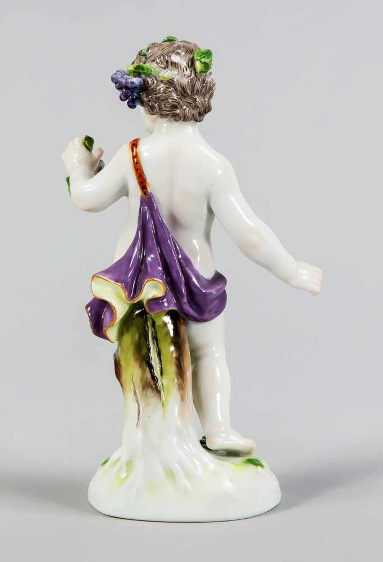 Allegorie des Herbstes. Meissen, 1. Wahl. Entwurf Johann Joachim Kaendler, 1764.Ausformung 1860- - Bild 2 aus 2