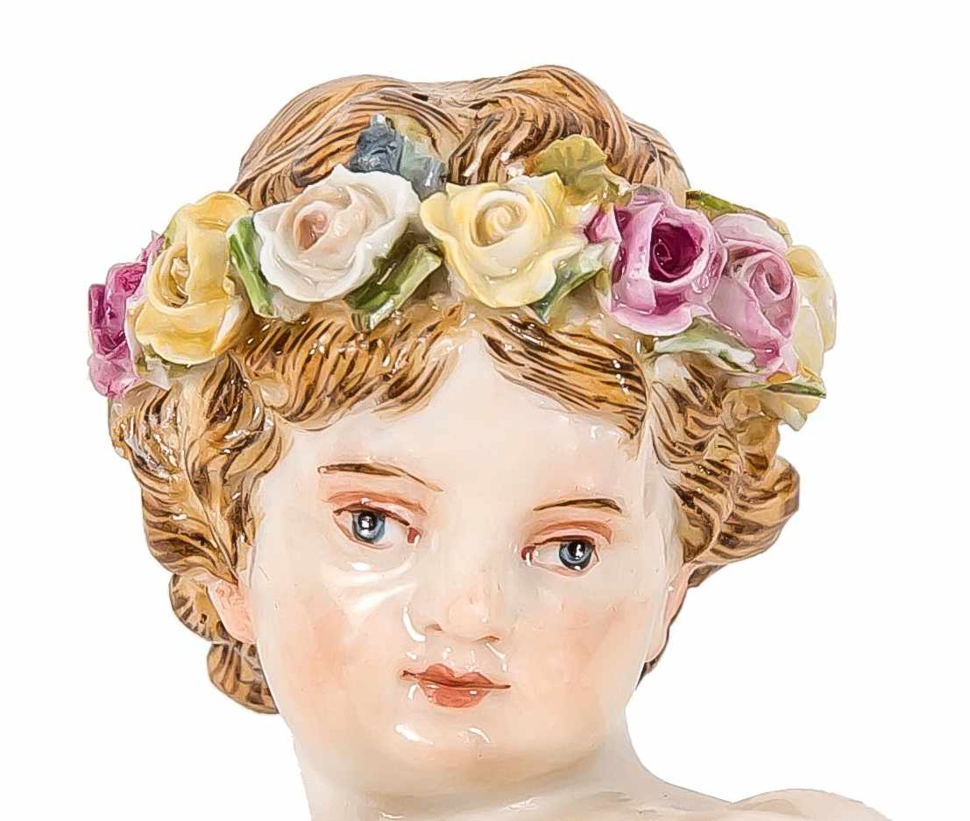 Devisenkind "Je les unis". Meissen, 1. Wahl. Ausformung 1860-1924. Entwurf Michael VictorAcier, - Bild 4 aus 4