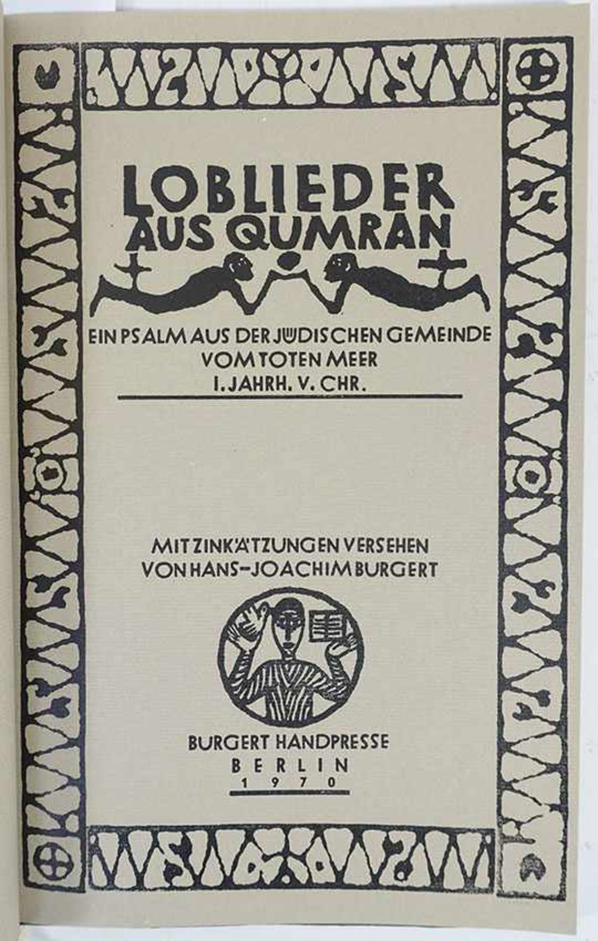 BURGERT -- JOHANNES VOM KREUZ. Zwiegesang der Seele mit ihrem Bräutigam/Cantico Espiritual. Aus d. - Bild 2 aus 2