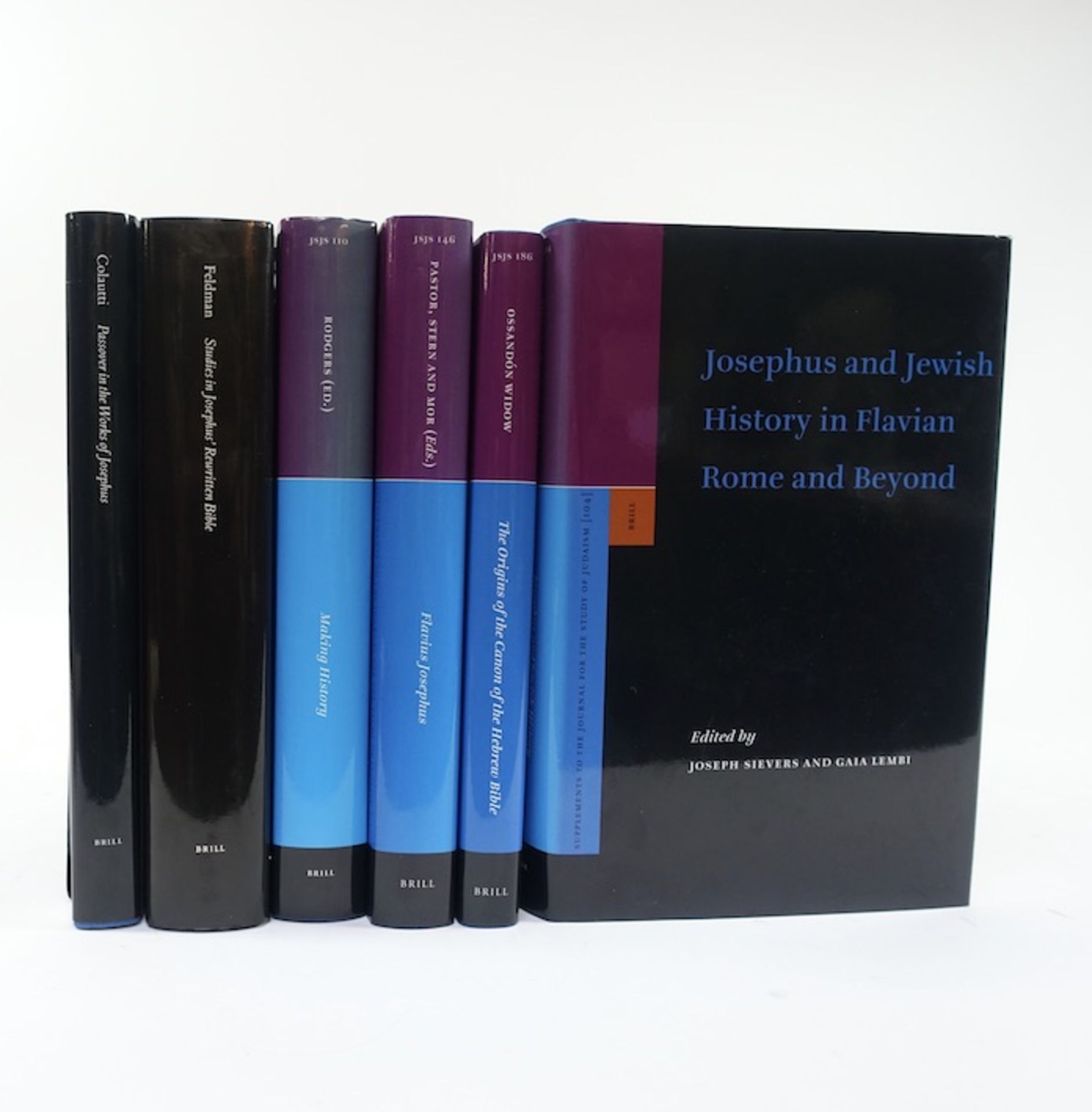 FLAVIUS JOSEPHUS -- SIEVERS, J. & G. LEMBI, eds. Josephus and Jewish history in Flavian Rome and