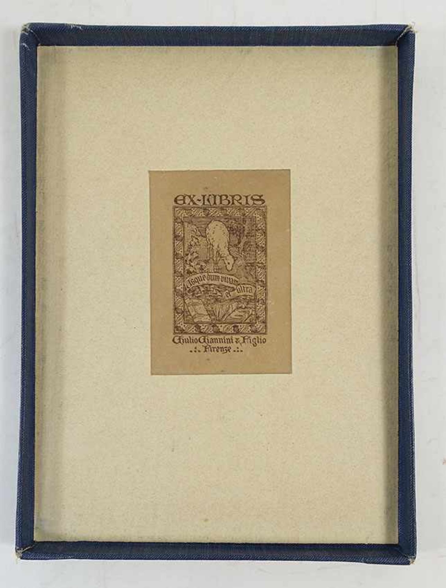 DANTE ALIGHIERI. La vita nuova. Florence, G. Giannini & figlio, 1925. 144 pp. W. woodcut ti-p. & - Bild 5 aus 5