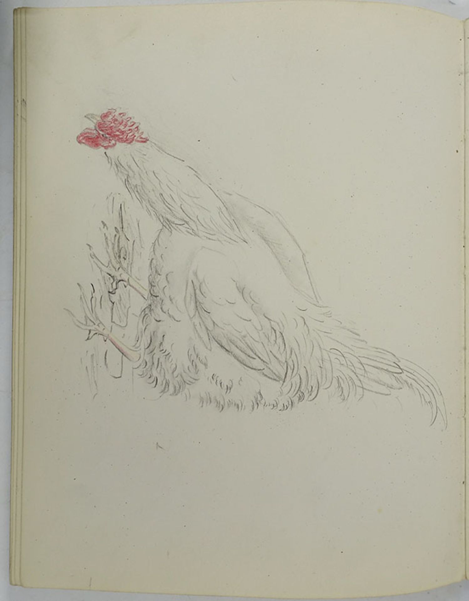 RADEN MAS JODJANA (1893-1972). Sketchbook. c. 1939. W. 36 original drawings in pencil, colour pencil - Image 4 of 4