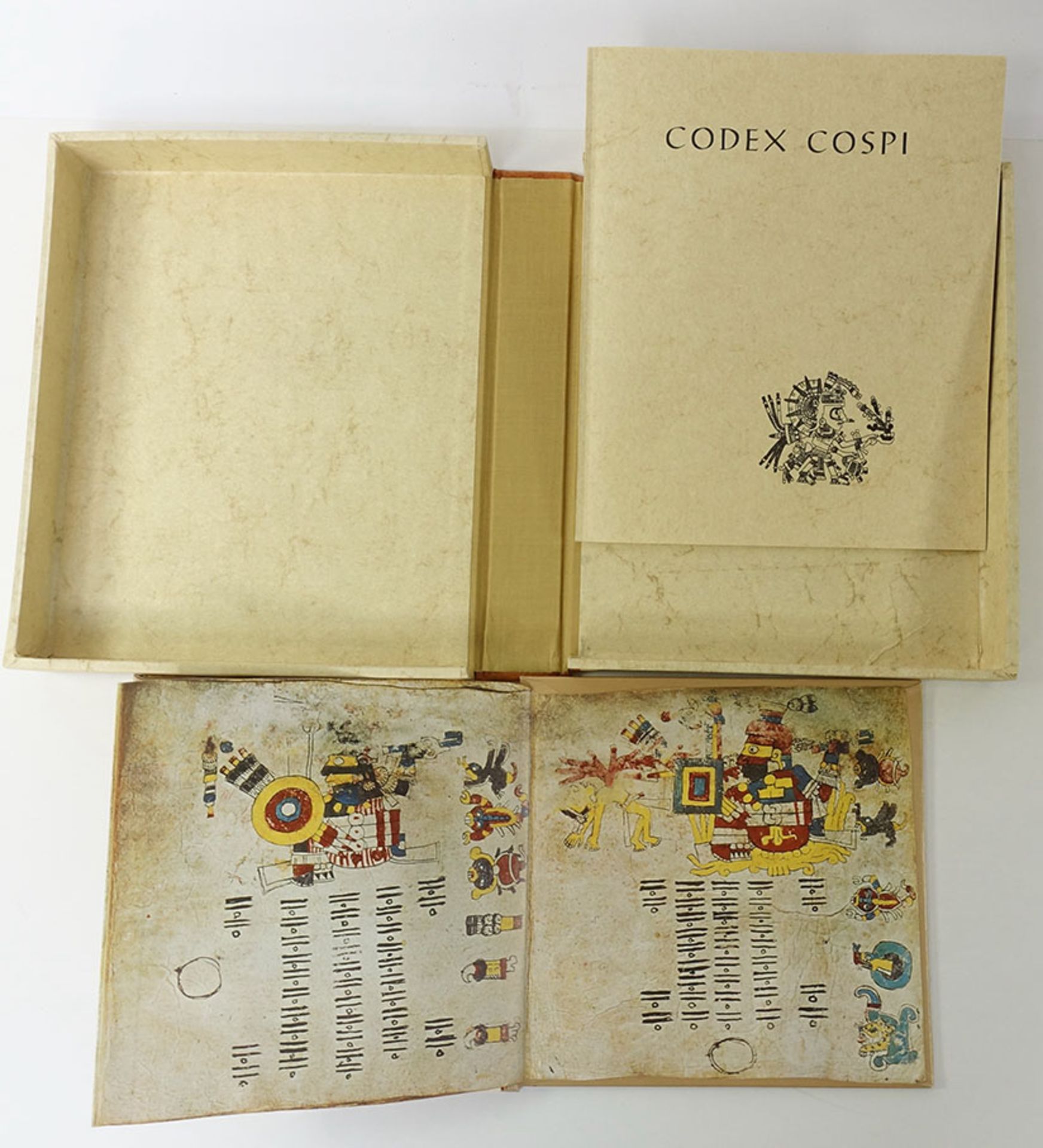 CODEX COSPI. Calendario Messicano 4093. Biblioteca Universitaria Bologna. Einl. und Summary K.A.