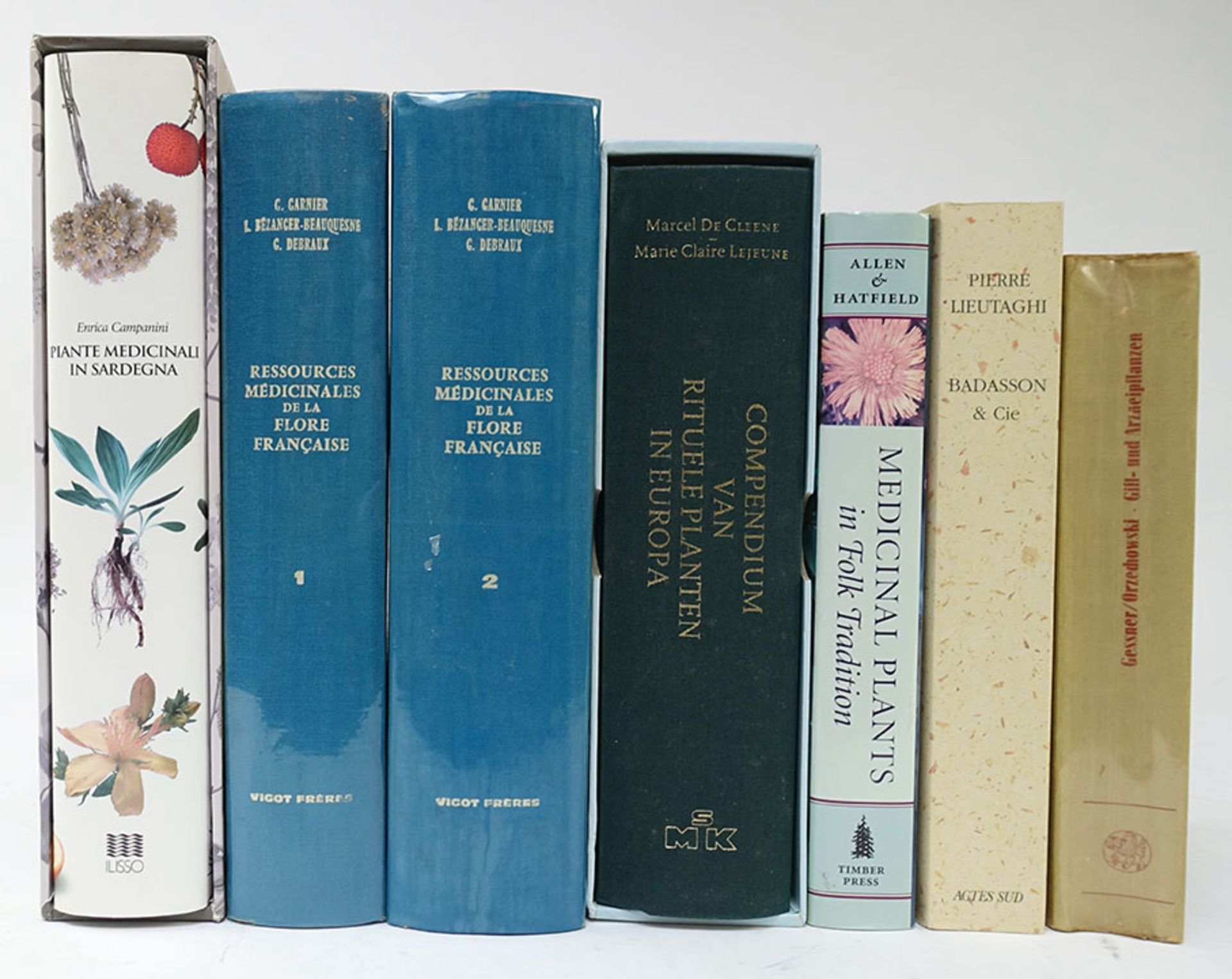 GARNIER, G., (e.a.). Ressources médicinales de la flore française. 1961. 2 vols. Lge-8°. Ocl. (